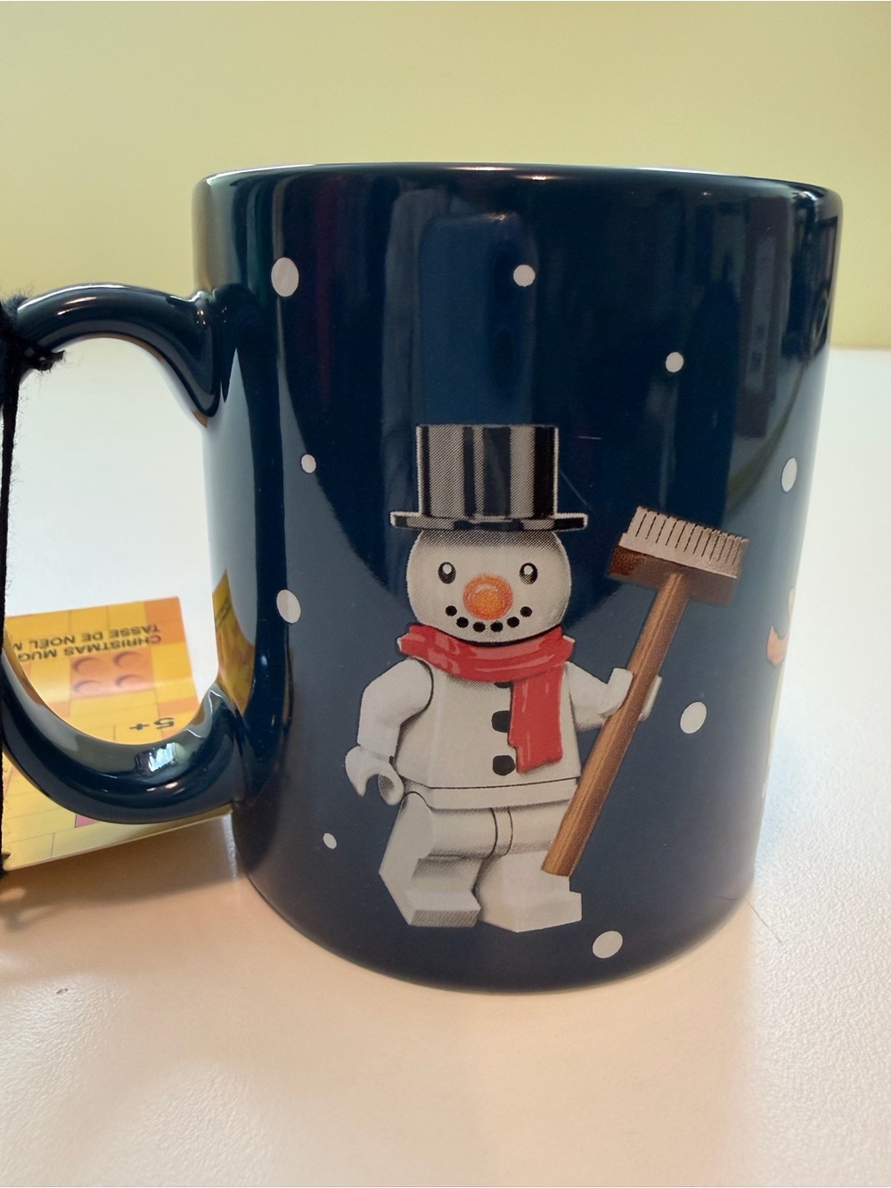 Set of 2 NIB LEGO Christmas Minifigures Ceramic Mug 5008078 Holiday Coffee Cup